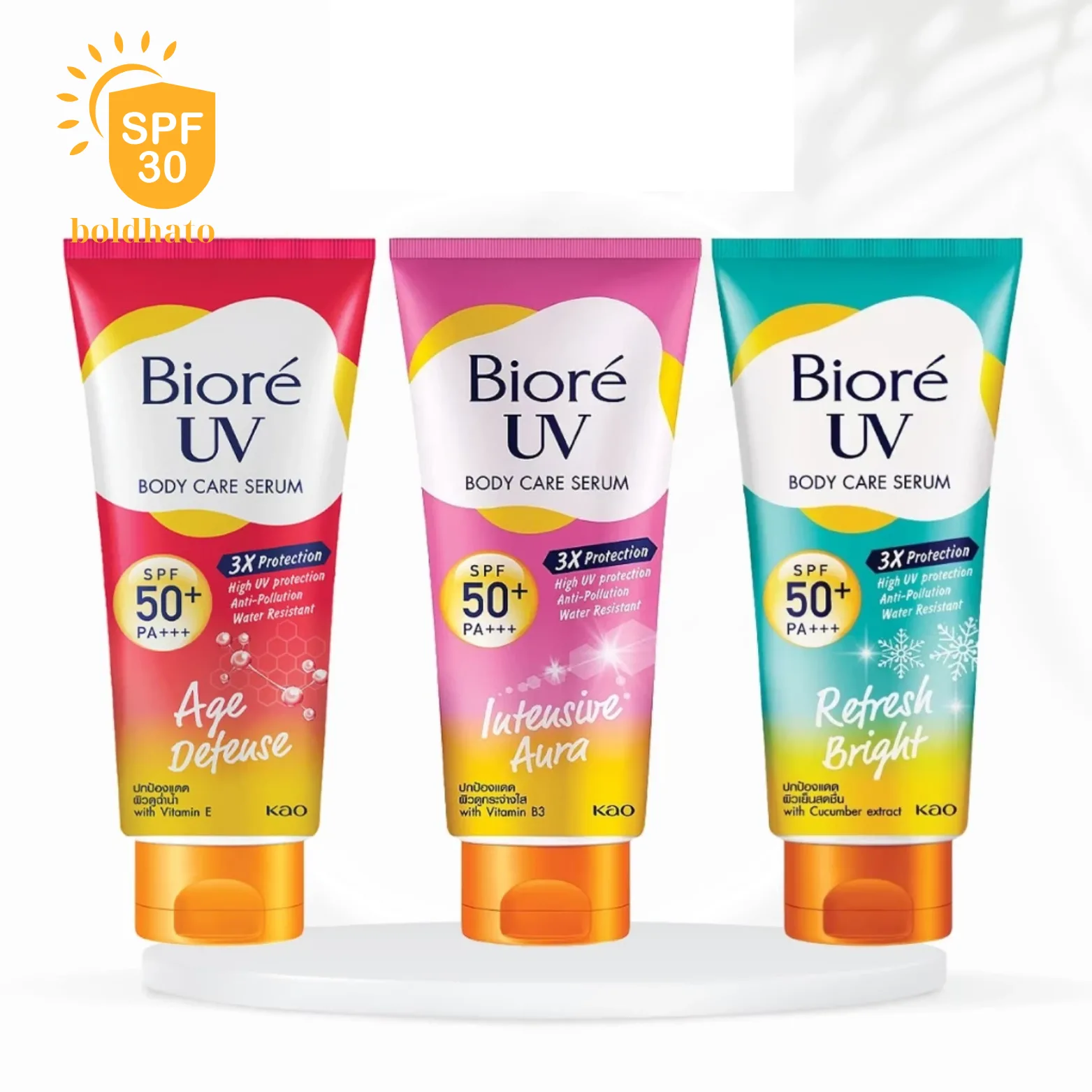 Body sunscreen